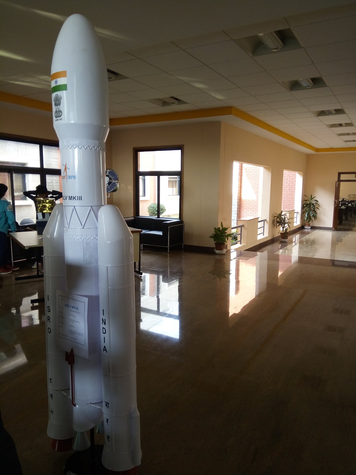 SLV-3 Satellite Launch Vehicle model